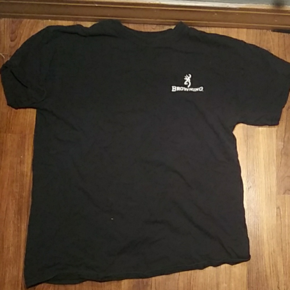 Black and camo browning shirt